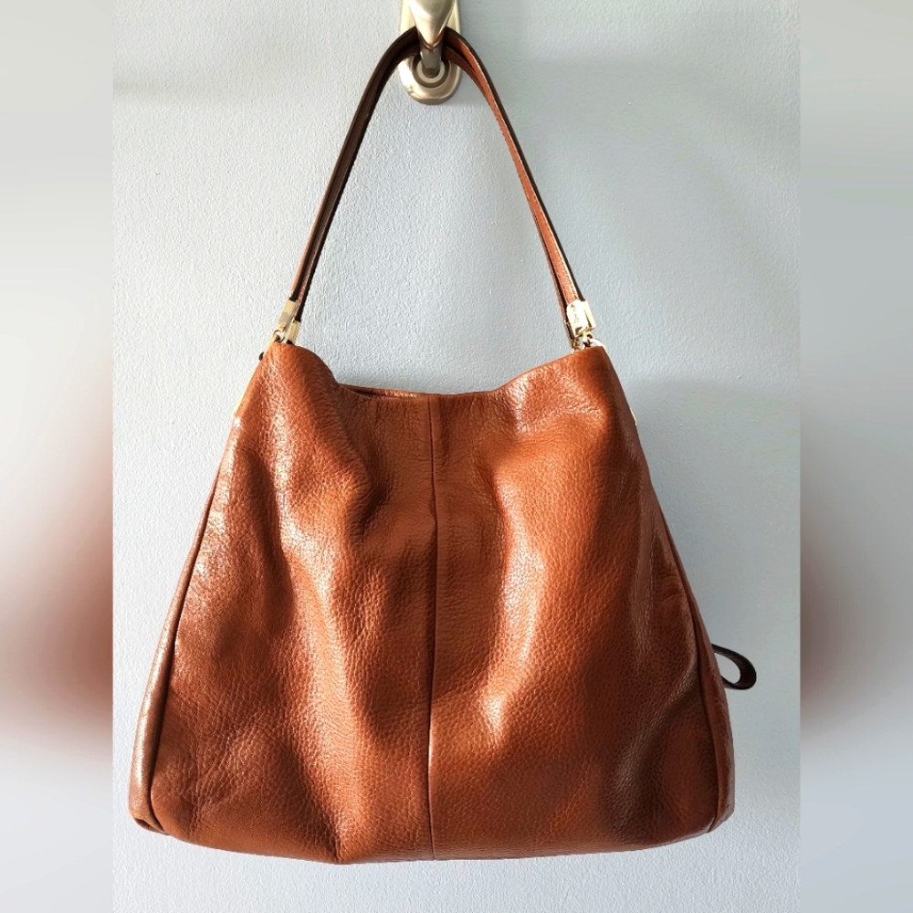 Coach Brown Leather Shoulder Bag